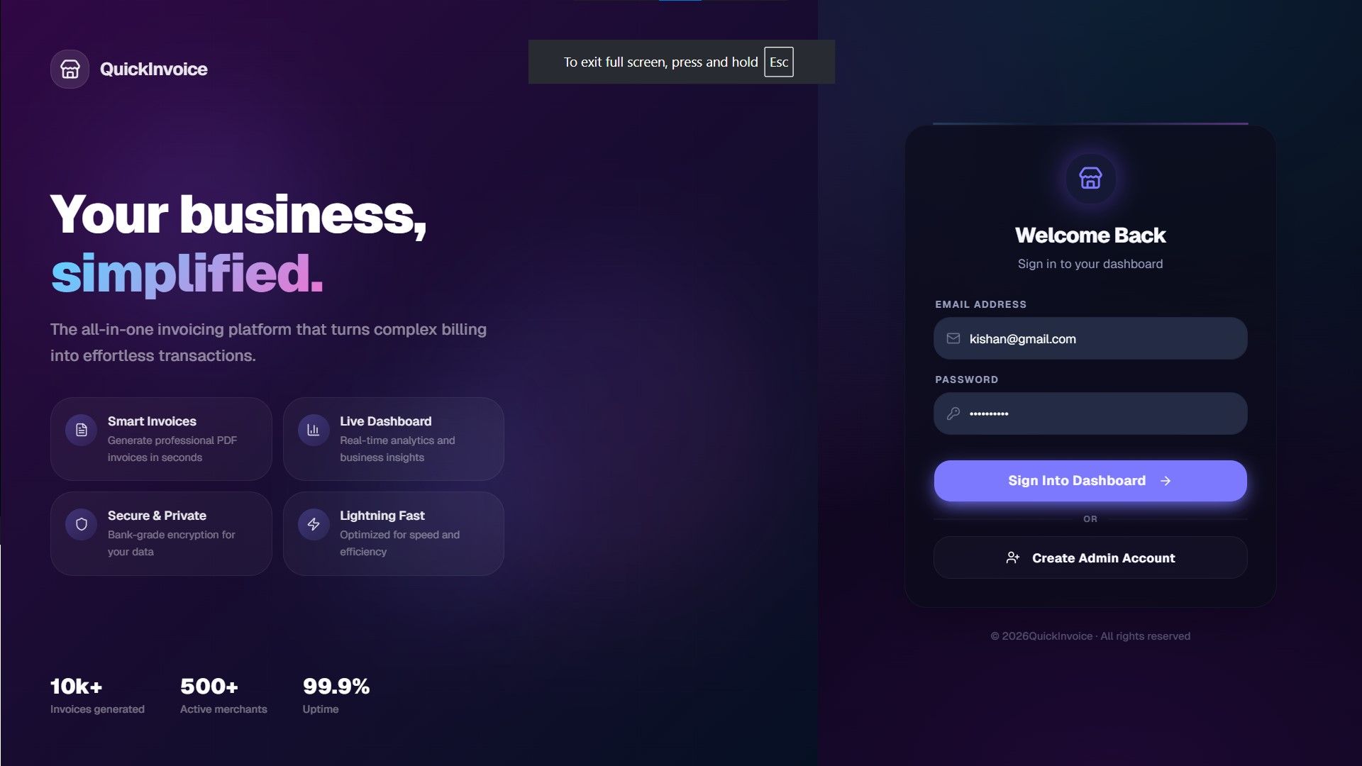 Invoice Generator