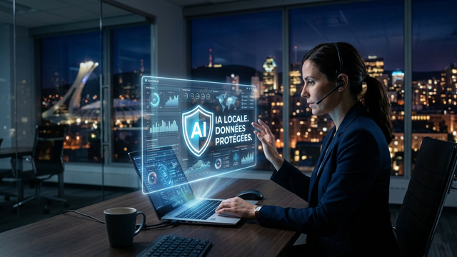 Loi 25 et IA Locale : Le Guide pour Protéger vos Données et Augmenter votre Productivité