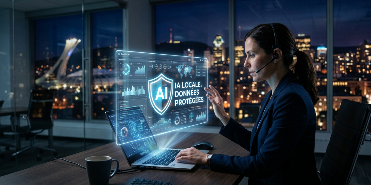Loi 25 et IA Locale : Le Guide pour Protéger vos Données et Augmenter votre Productivité