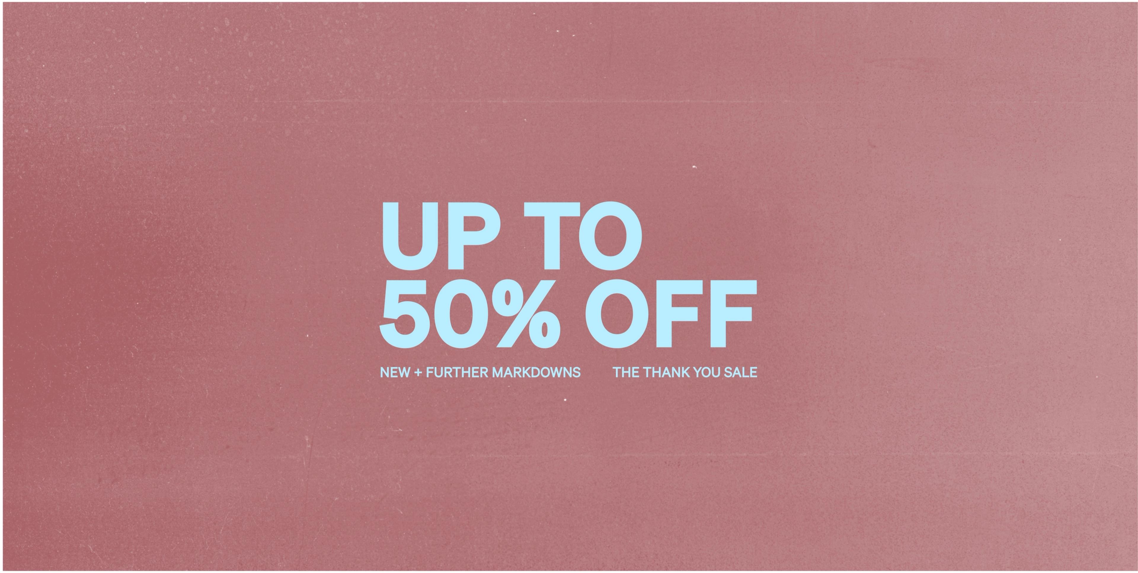 The Thank You Sale