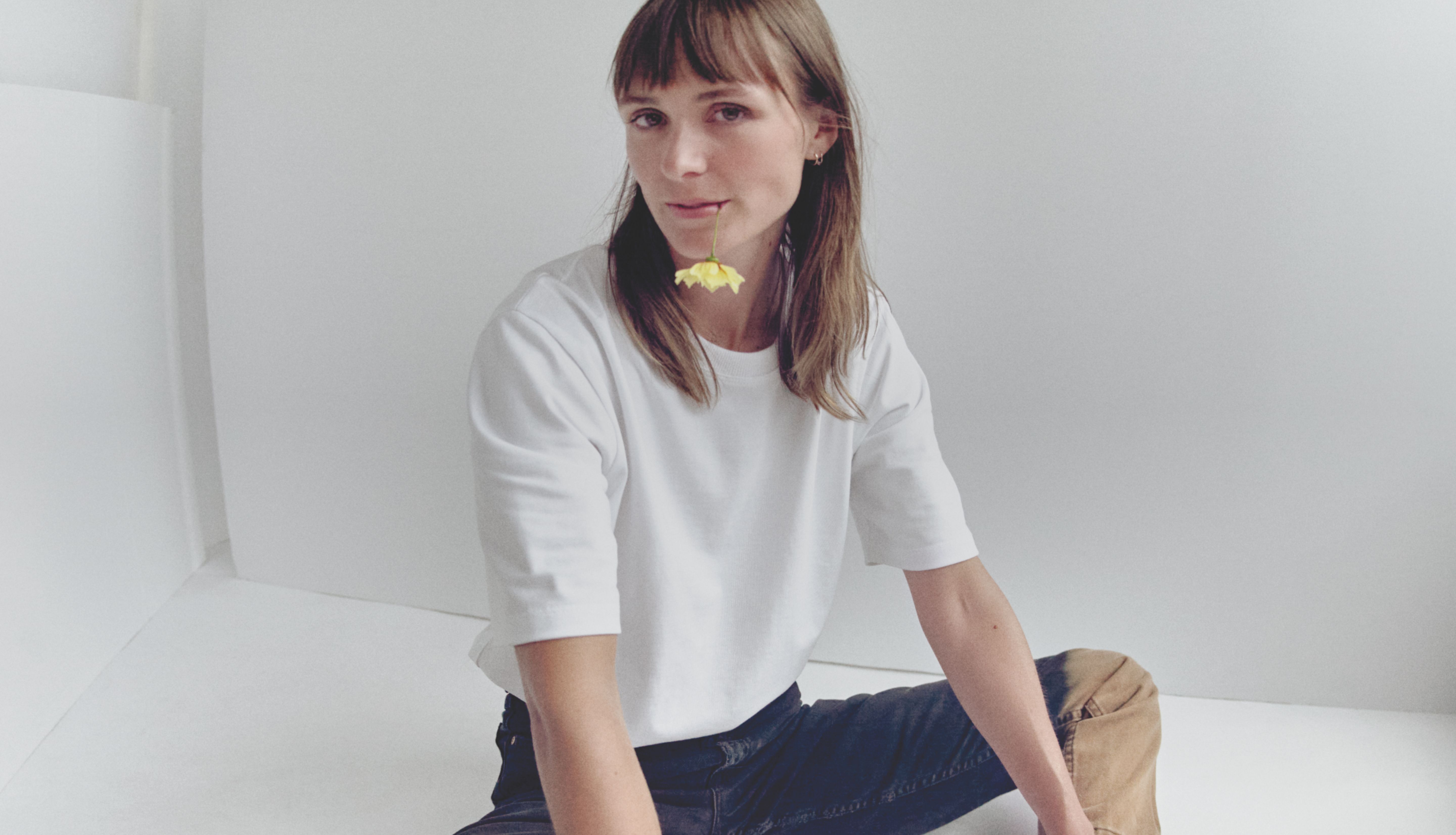 Relaxed Crew Tshirt i