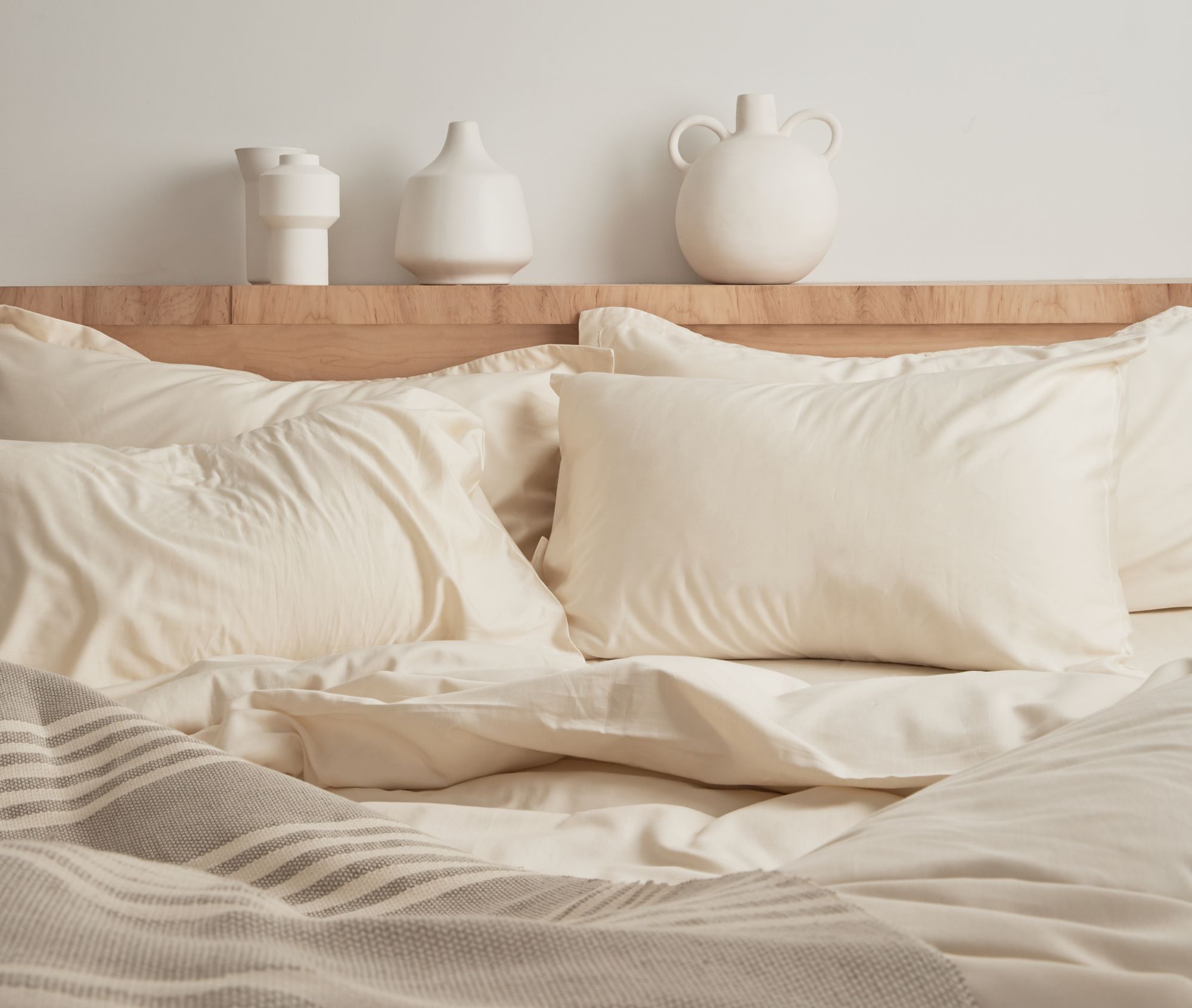 Sustainable, 400 Thread Count Egyptian Cotton Bedding by Kotn