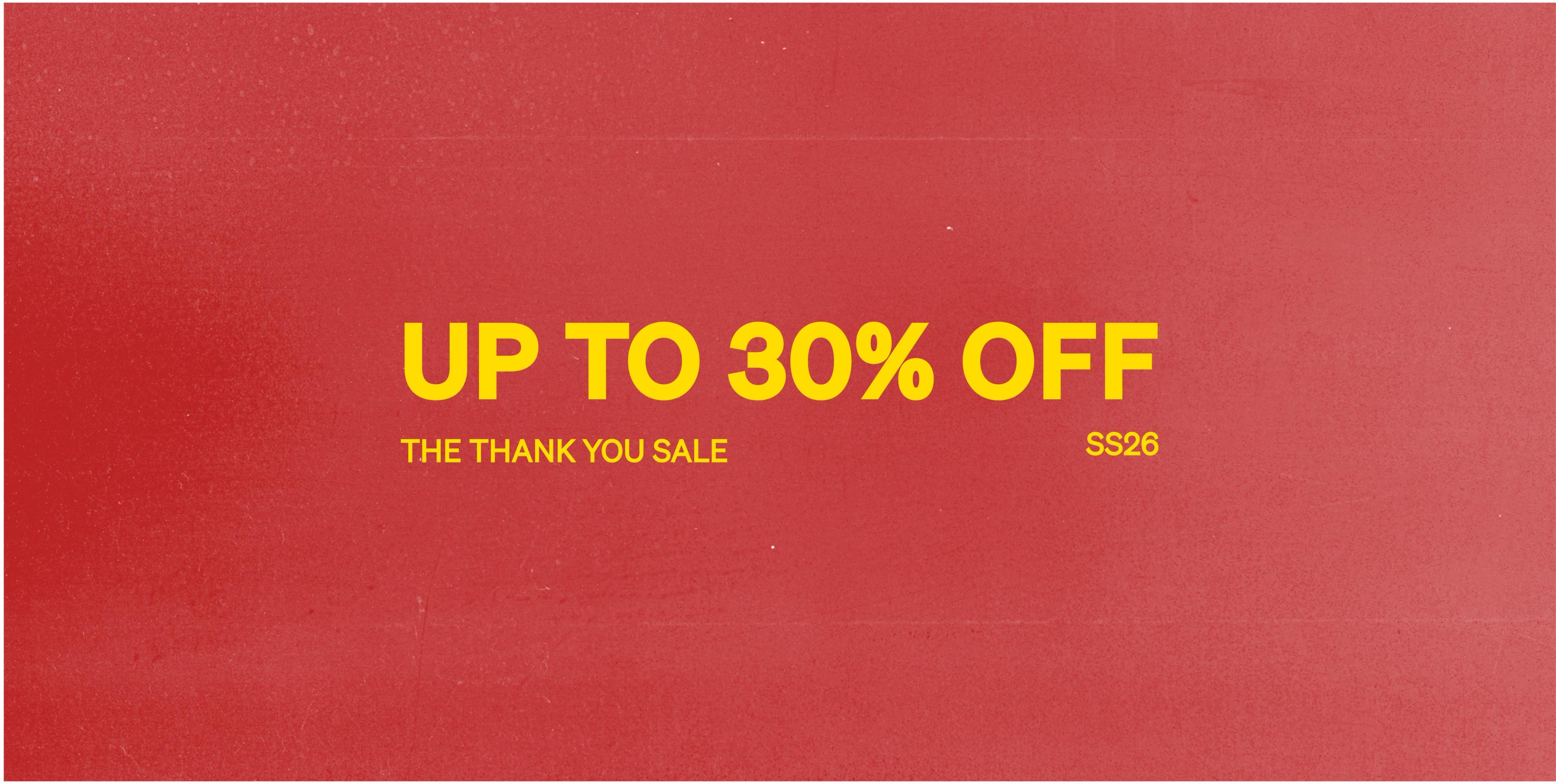  The Thank You Sale