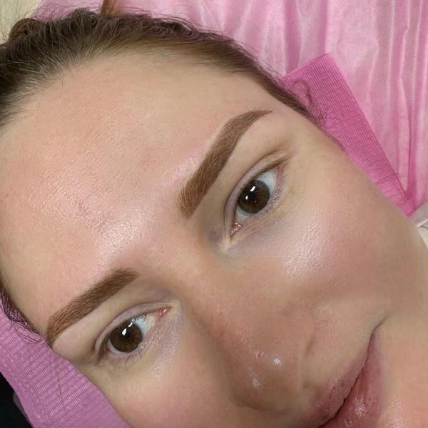 Resultado de laminación de cejas