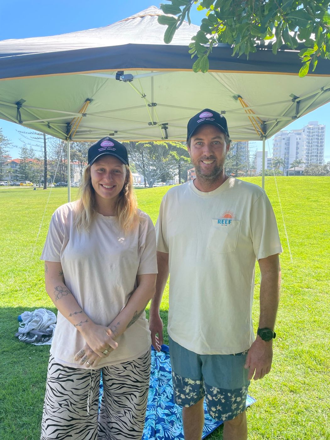 WEYA participant on a Gold Coast outing