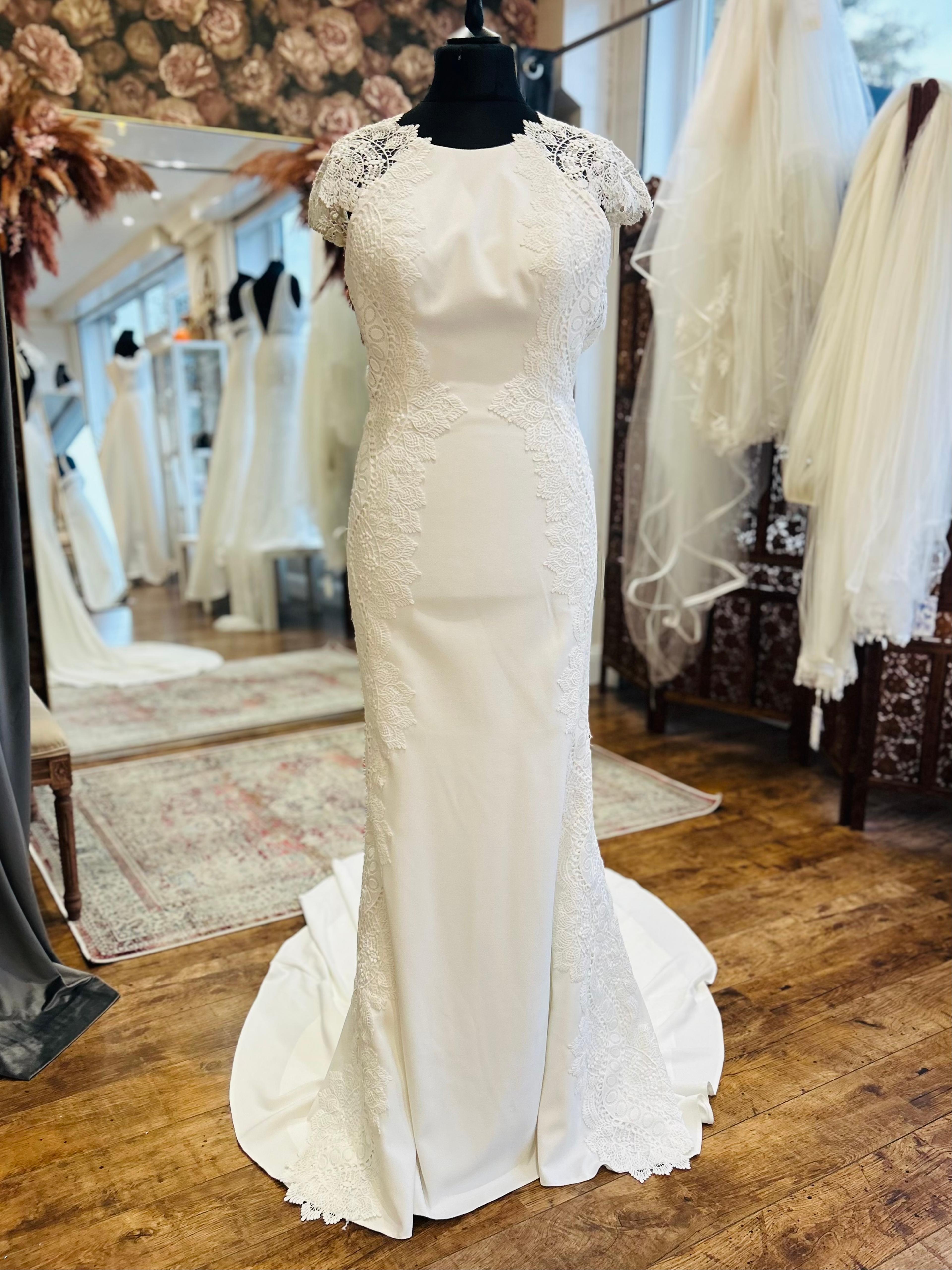 Lillian West wedding dress, UK 14