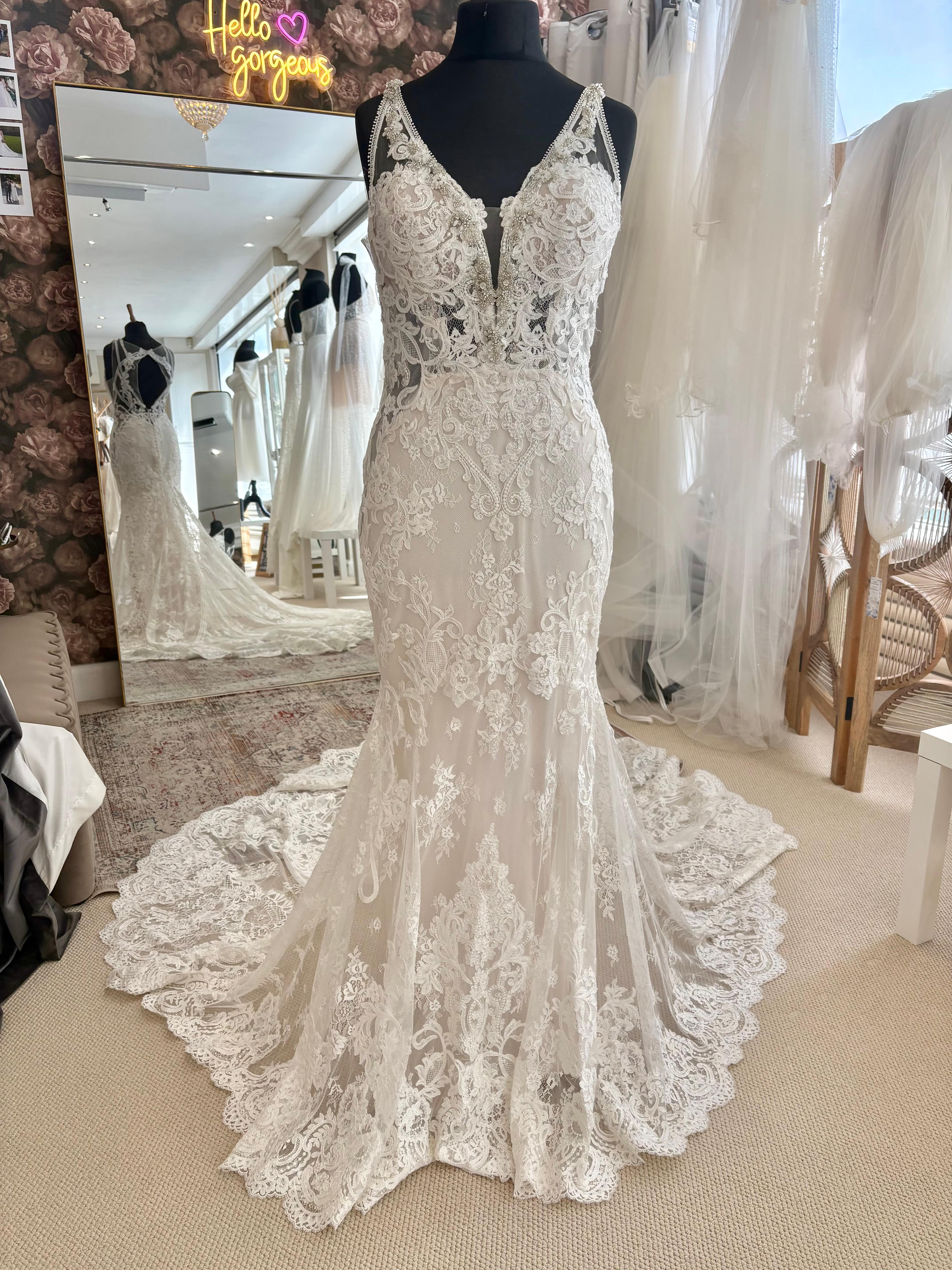Enzoani wedding dress, UK 12