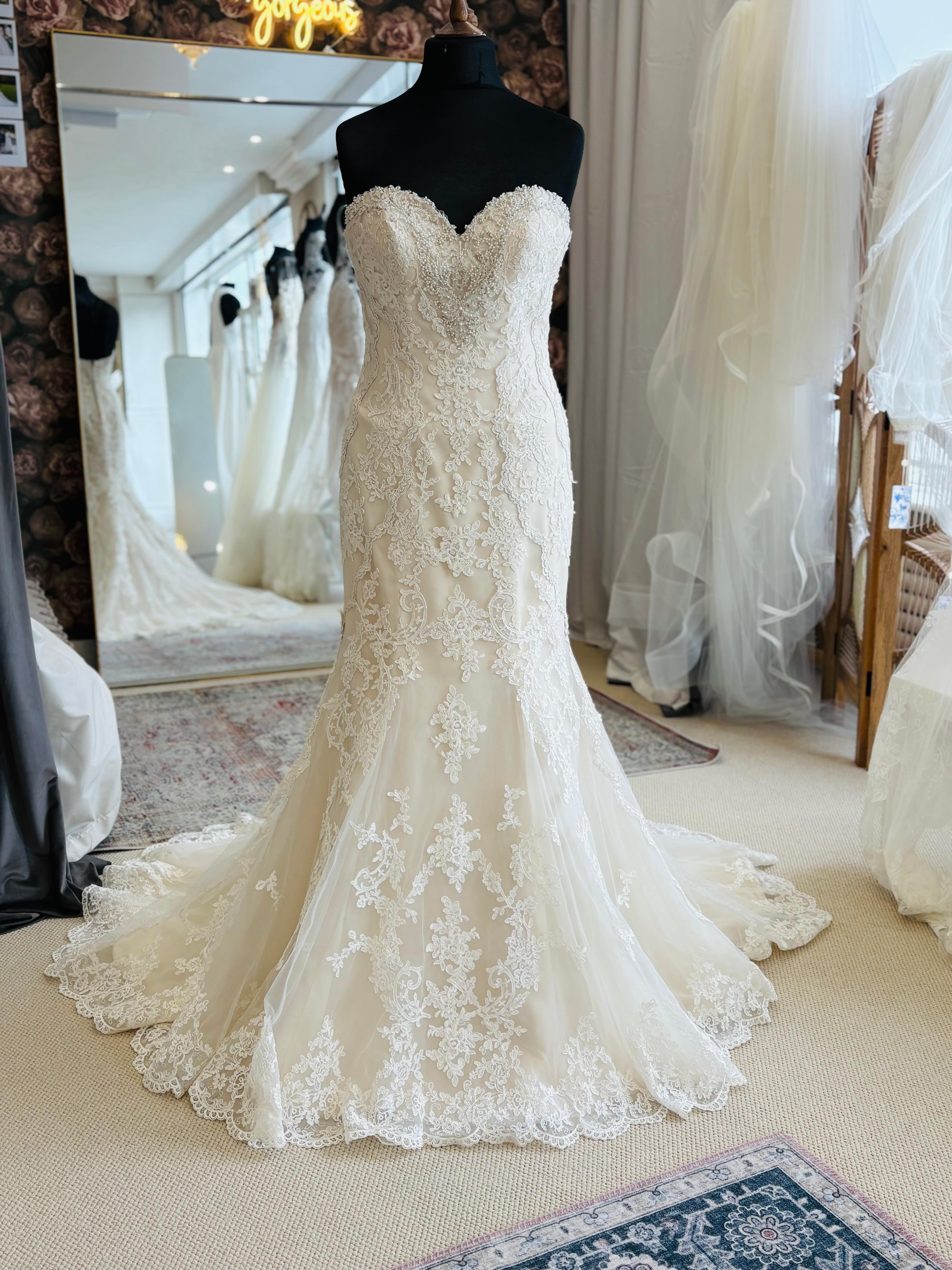 Stella York wedding dress, UK 14