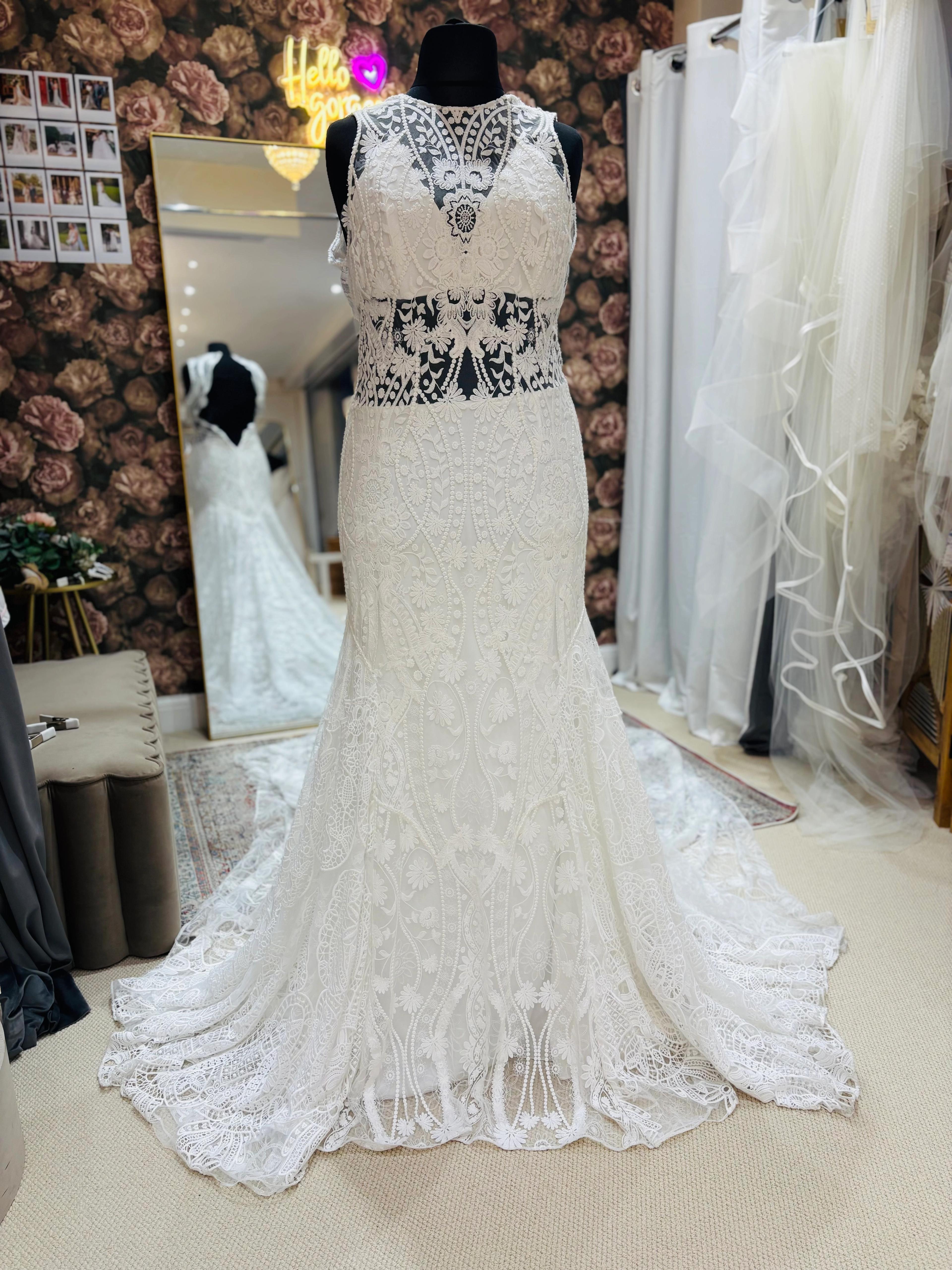 Rue De Seine wedding dress, UK 18