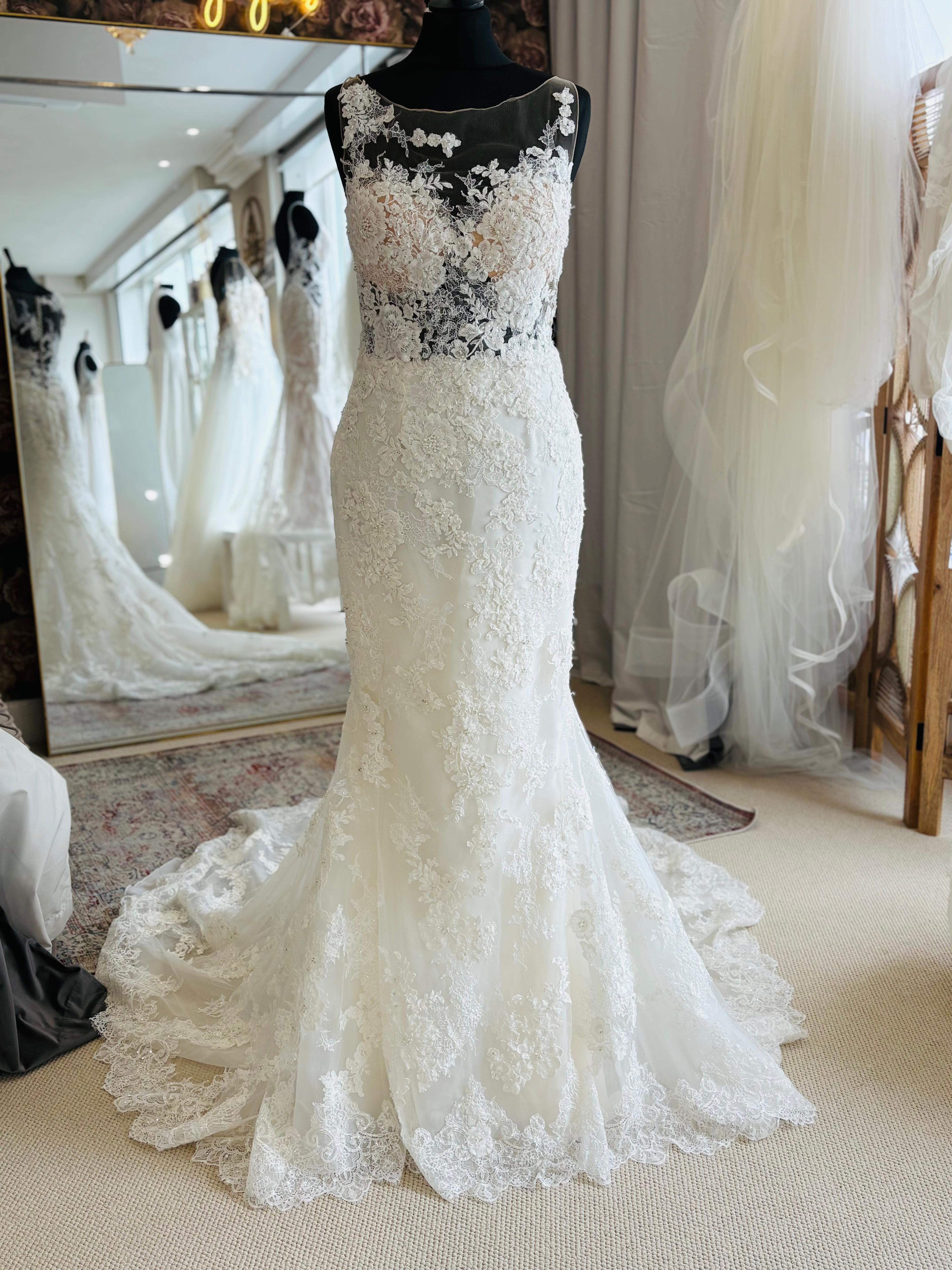 Enzoani wedding dress, UK 12