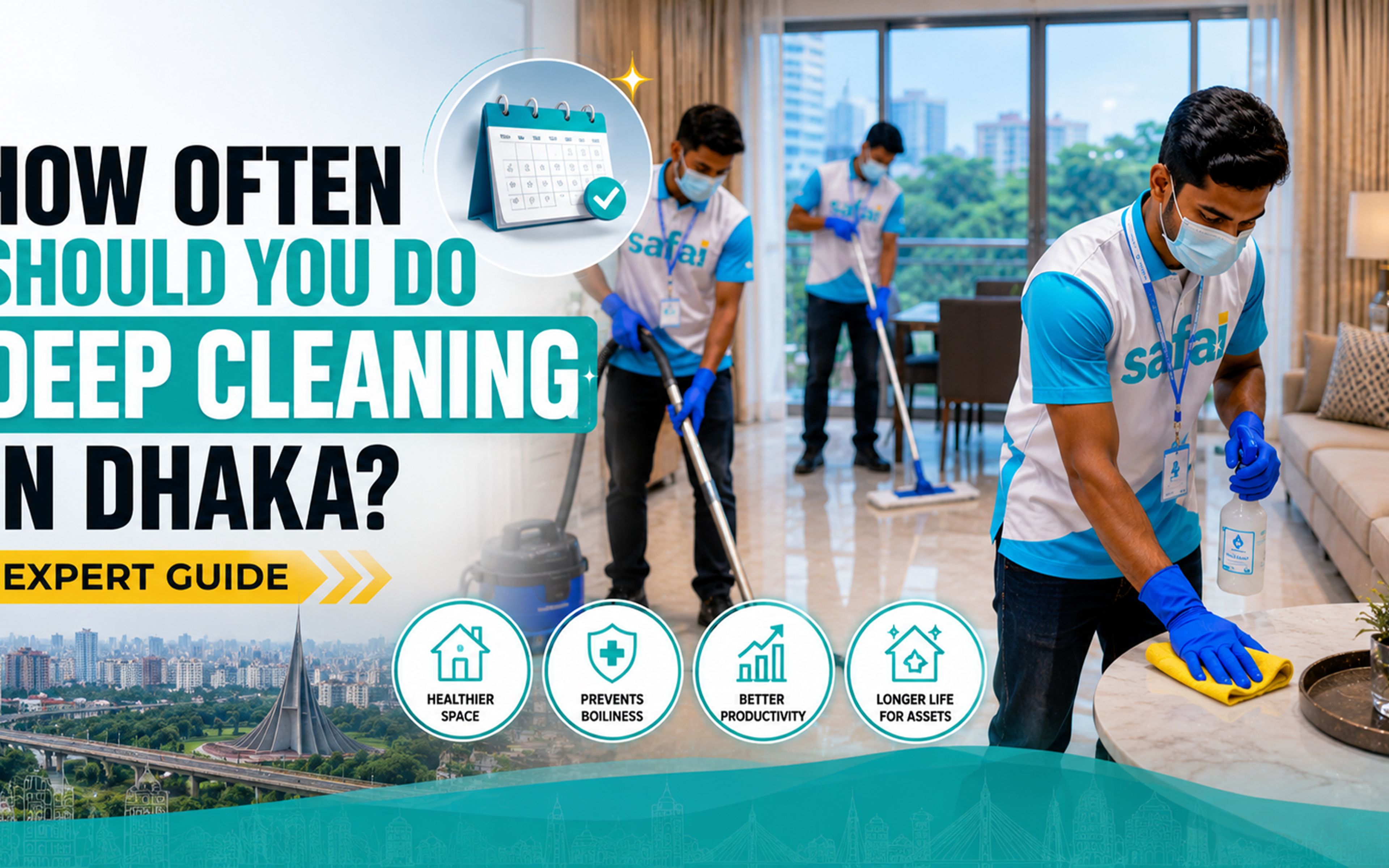 How Often Should You Do Deep Cleaning in Dhaka? Expert Guide