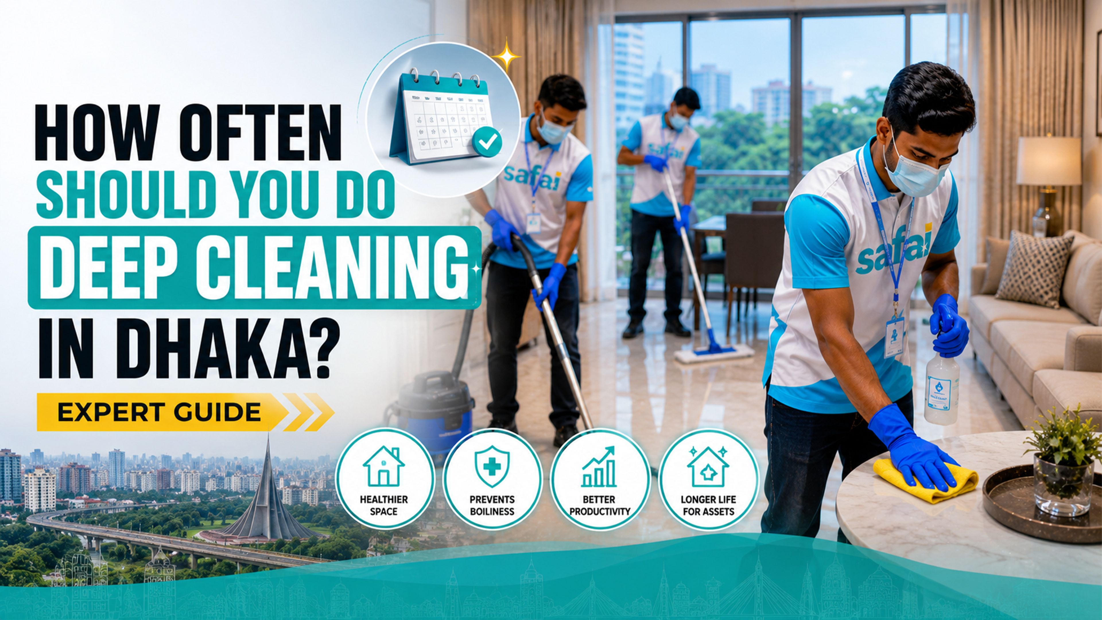 How Often Should You Do Deep Cleaning in Dhaka? Expert Guide