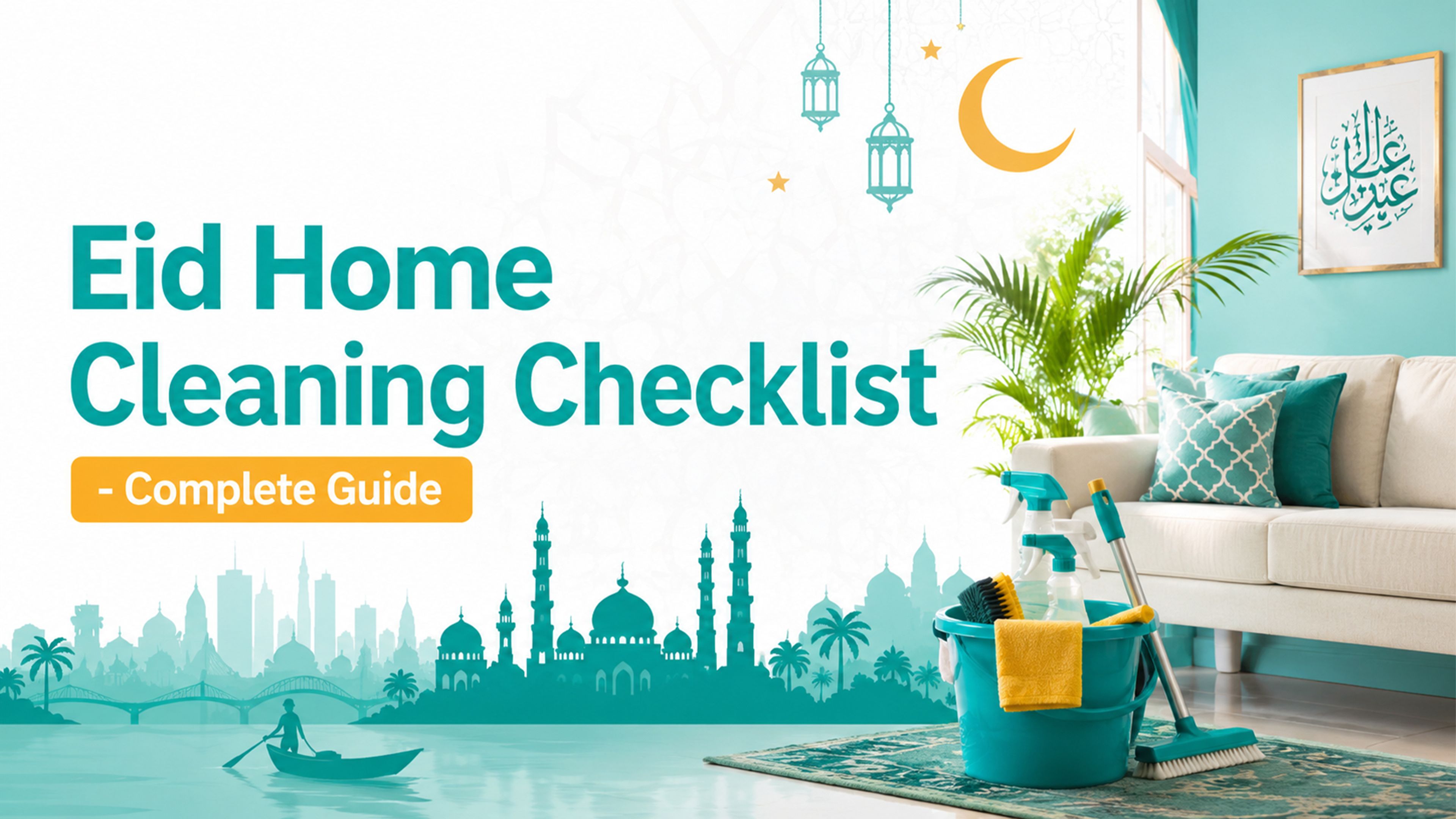 Eid Home Cleaning Checklist - Complete Guide