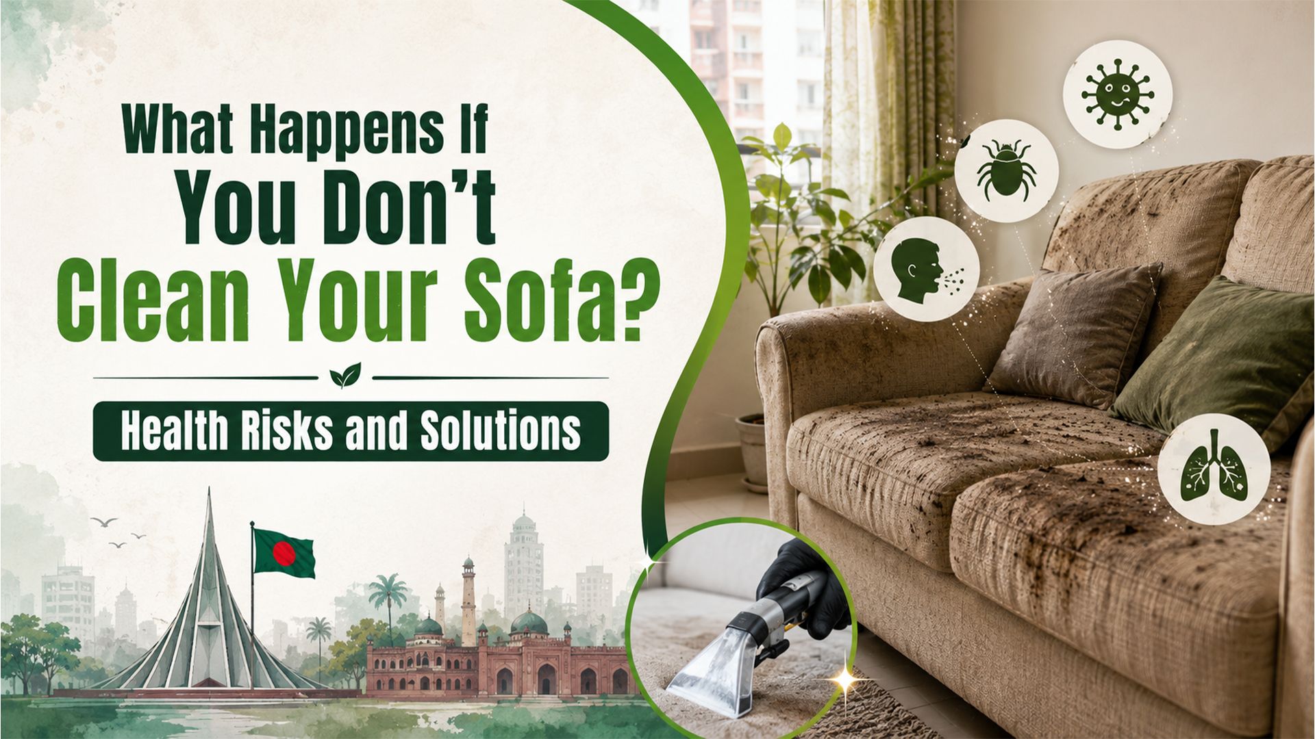 What Happens If You Don't Clean Your Sofa? Health Risks and Solutions