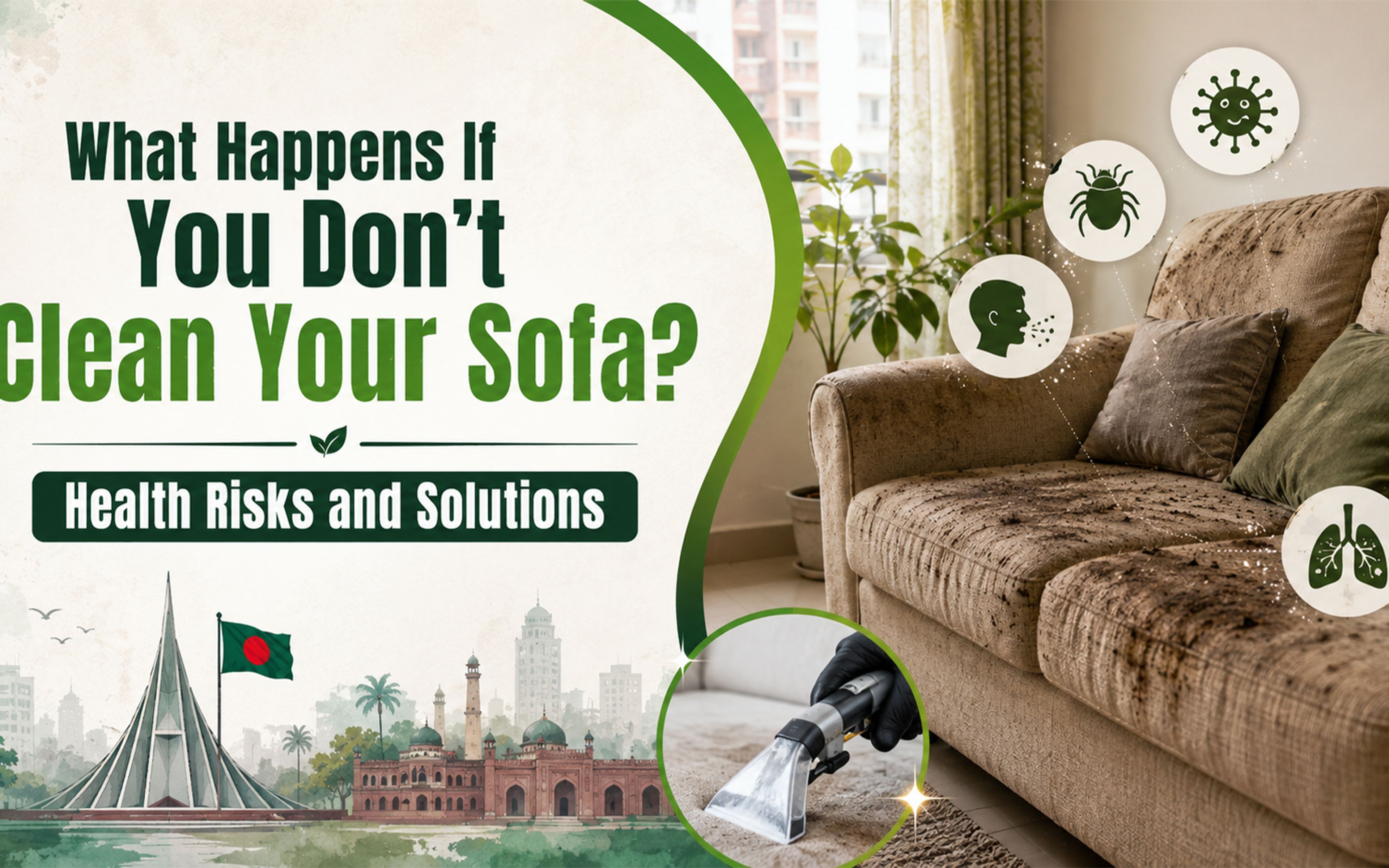 What Happens If You Don't Clean Your Sofa? Health Risks and Solutions