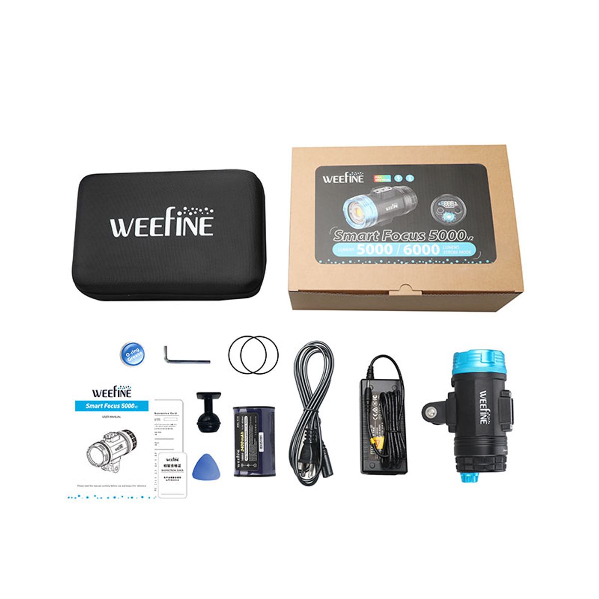Weefine WF106 Smart Focus 5000V2 Lumen All-In-One Function Video Light — 圖片 6