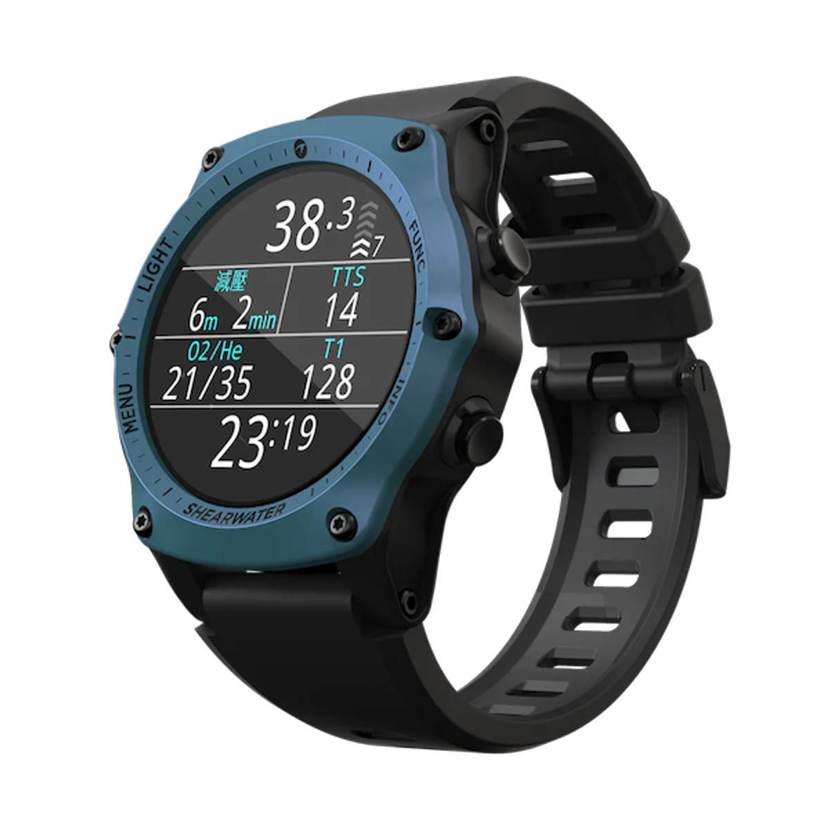 Shearwater TERIC AMOLED 顯示 技術潛水電腦錶 — 圖片 7
