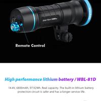 Weefine Solar Flare 13000 Pro COB LED Ra90 150 Degree Strobe Mode Photo Video Light 11