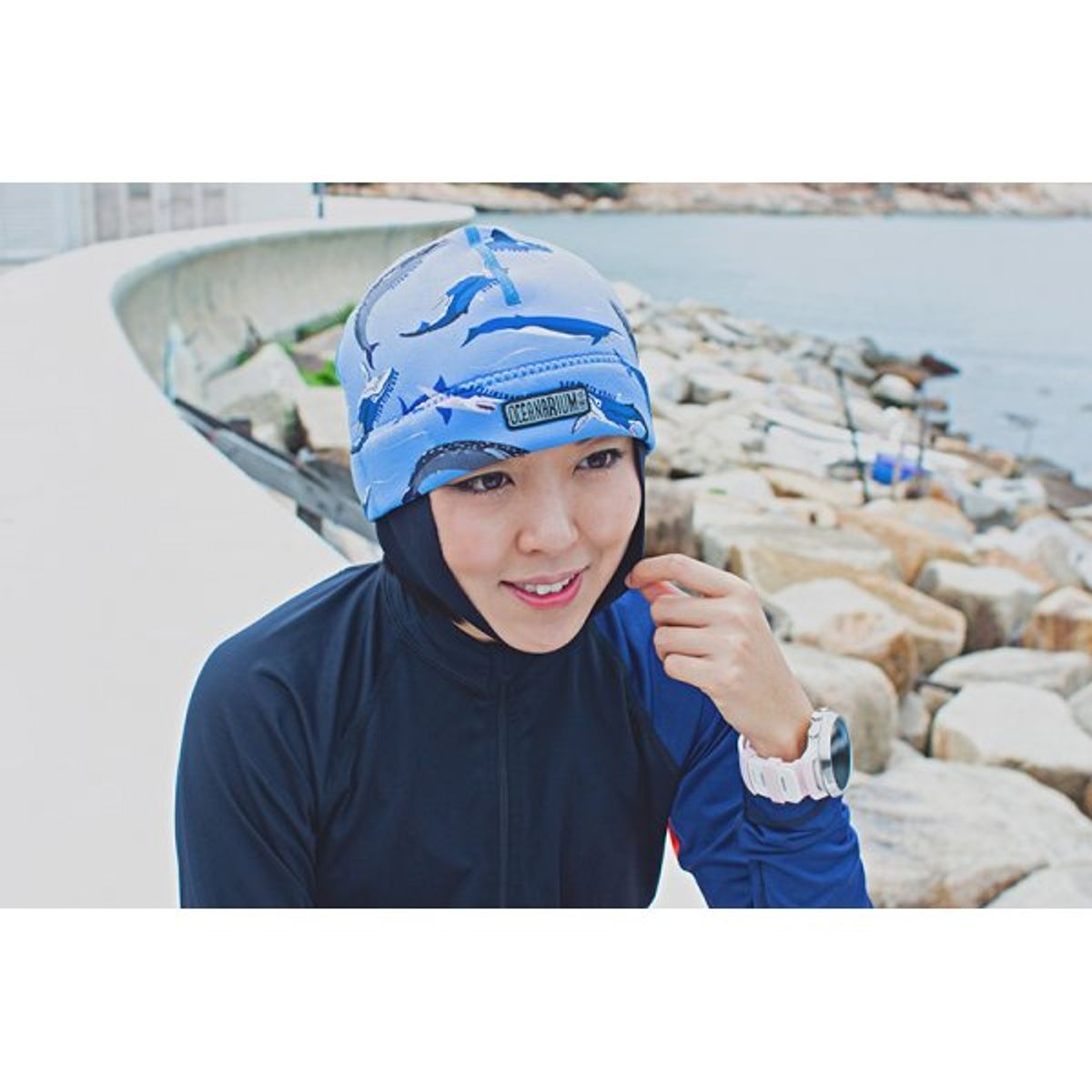 Oceanarium Ocean Series Neoprene Beanie with Chin Strap — 圖片 38