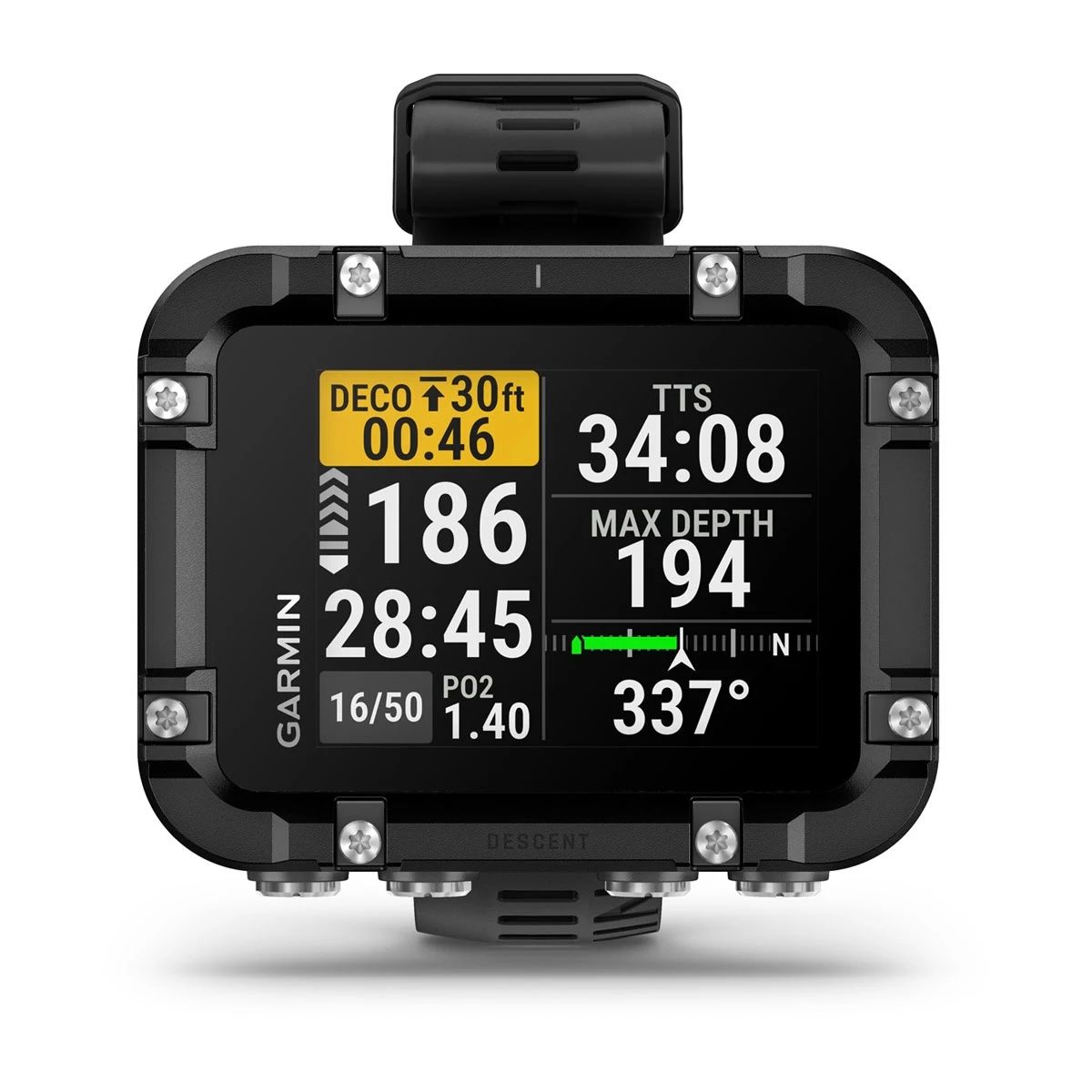Garmin Descent X30 佳明 2.4 吋彩色螢幕潛水電腦 — 圖片 2