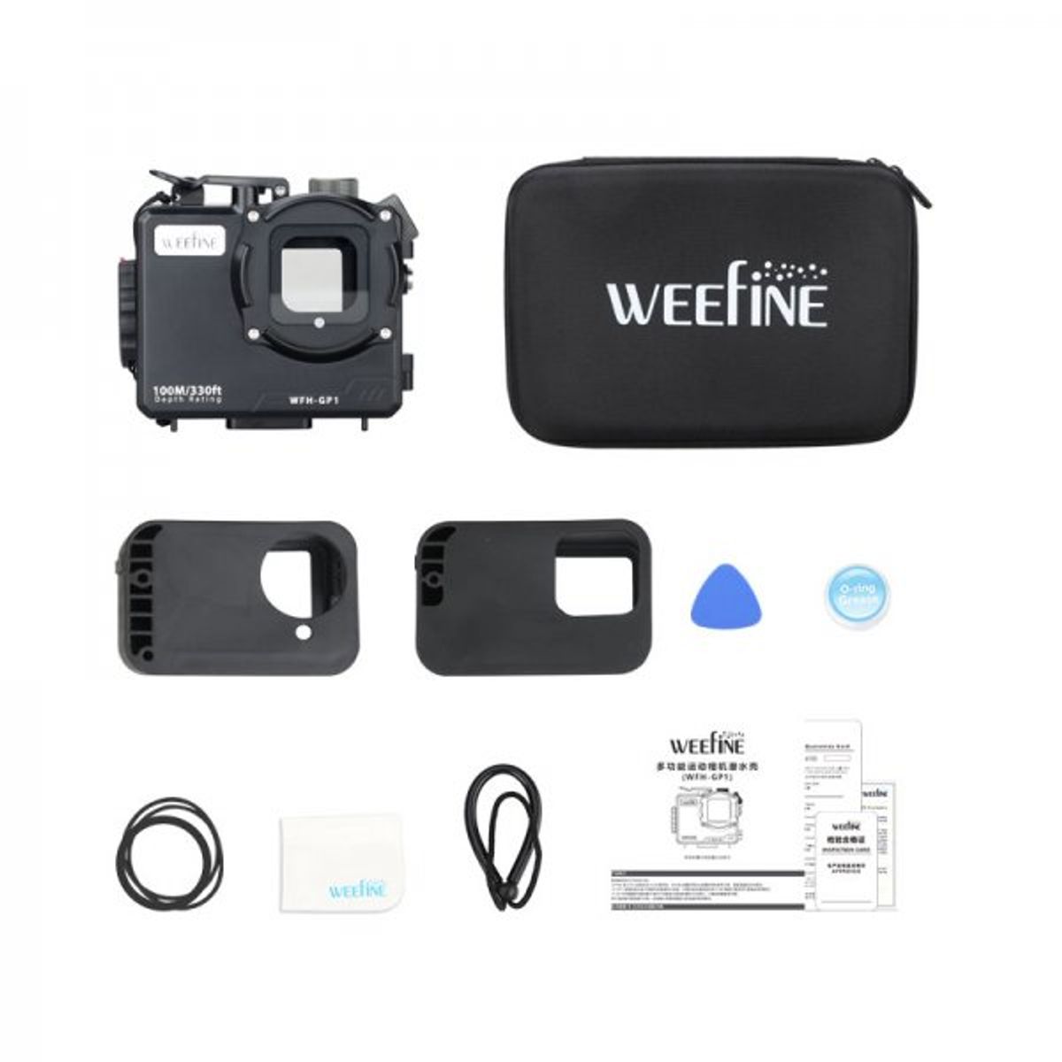 Weefine Action Cam Go Pro DJI Osmo 100m 防水彀 — 圖片 6