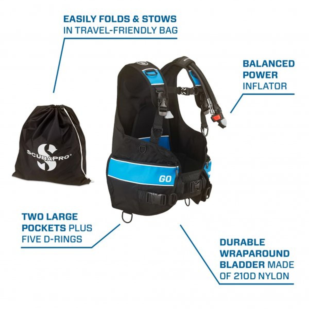 Scubapro Go Jacket 背心型 BCD — 圖片 8