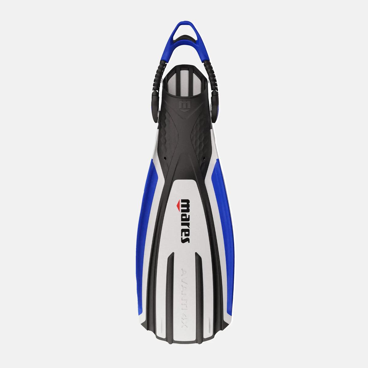 Mares Avanti Quattro 4x Multi Color Open Heel Fins — 圖片 4