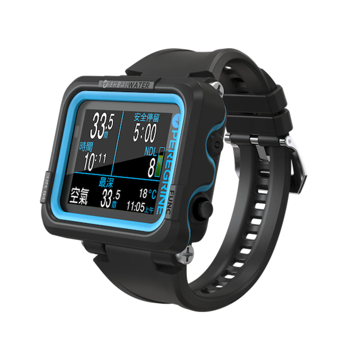 Shearwater Peregrine 2.2″ LCD 彩色大屏潛水電腦 — 圖片 3
