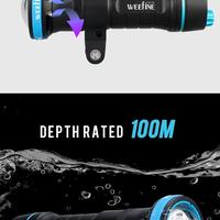 Weefine Solar Flare 13000 Pro COB LED Ra90 150 Degree Strobe Mode Photo Video Light 12
