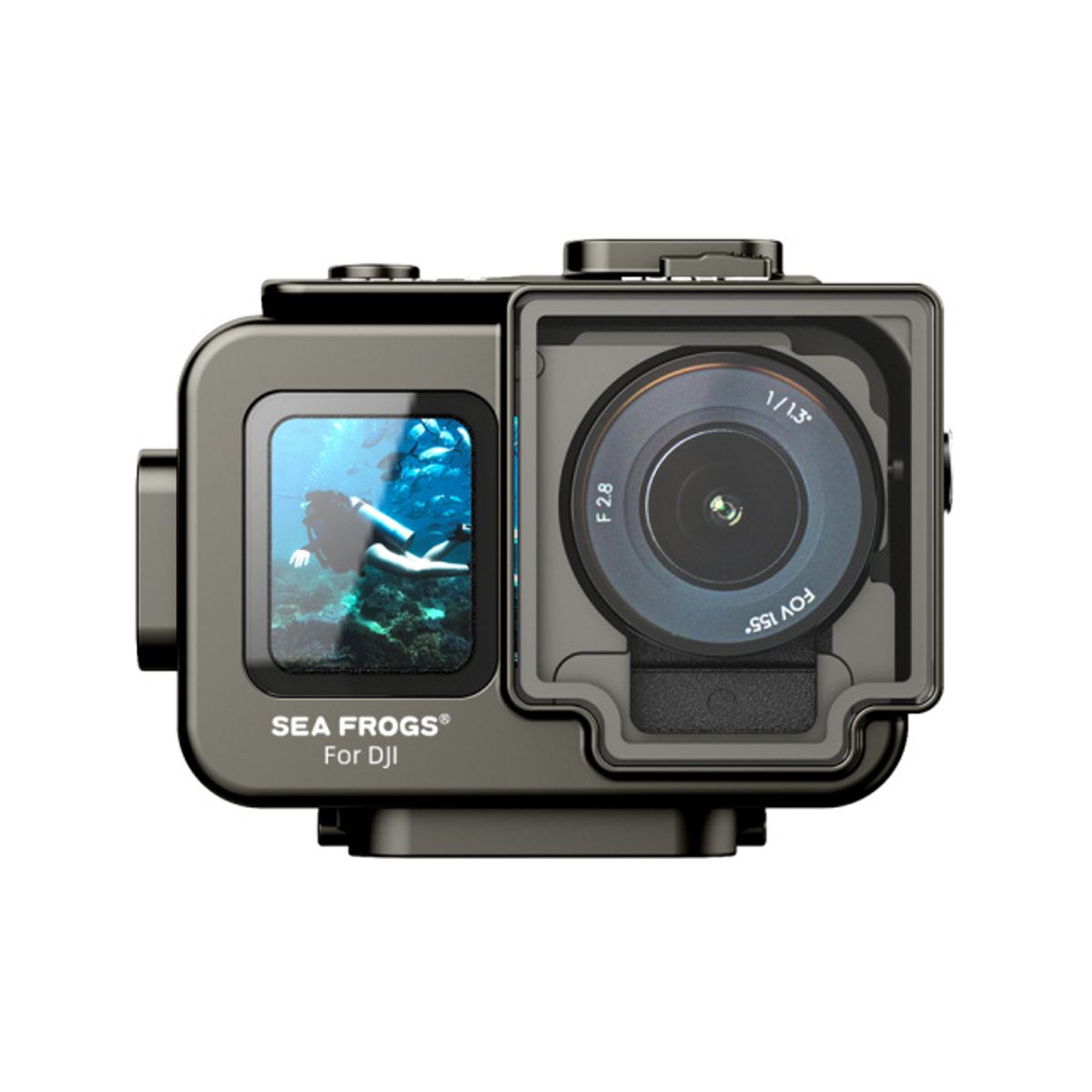 Sea Frogs Action Camera 60米防壓 Aluminium Alloy 海蛙鋁合金 Housing — 圖片 11