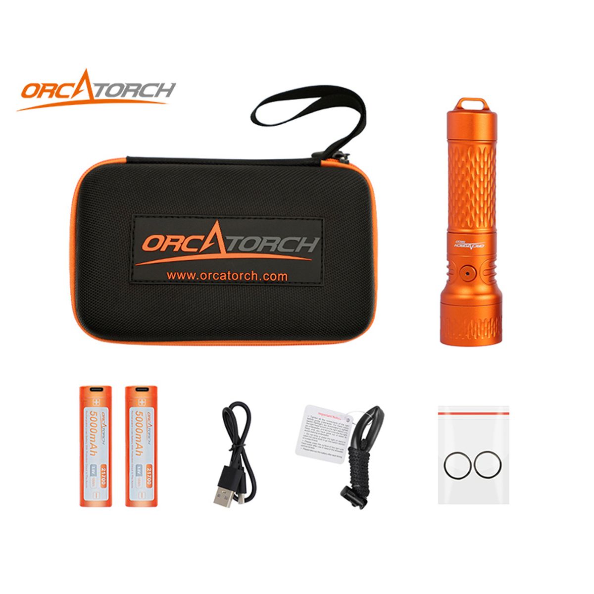 OrcaTorch Orca7 Compact Dive Torch — 圖片 9