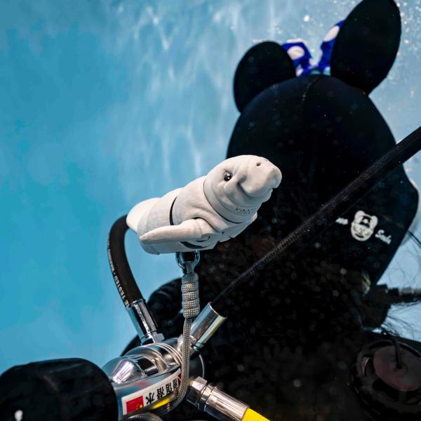 Kinno Scuba Floating Buddy 漂浮中的潛伴