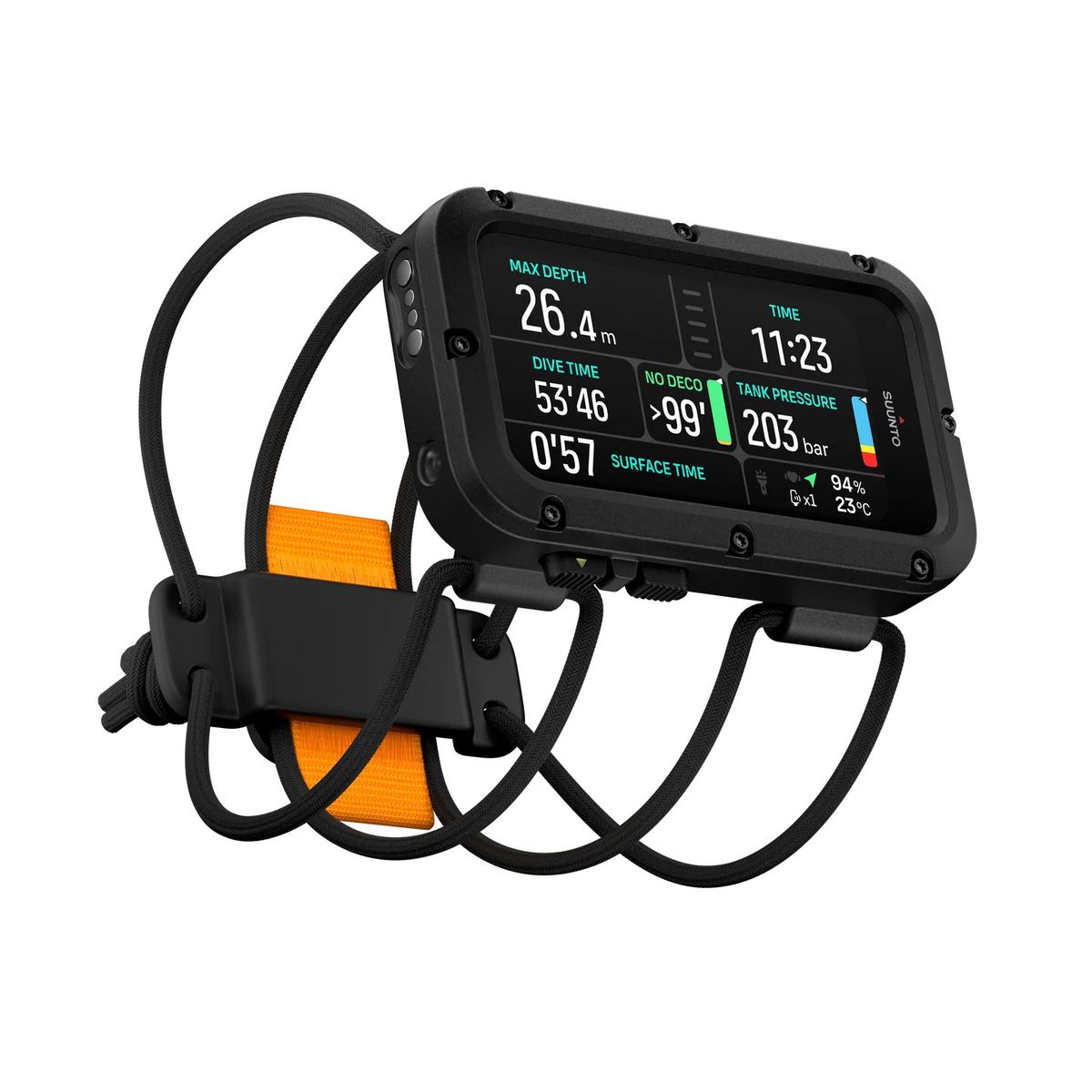 Suunto Nautic AMOLED 3.26″ 彩色特大顯示屏 技術潛水8氣瓶整合功能 潛水電腦 — 圖片 2
