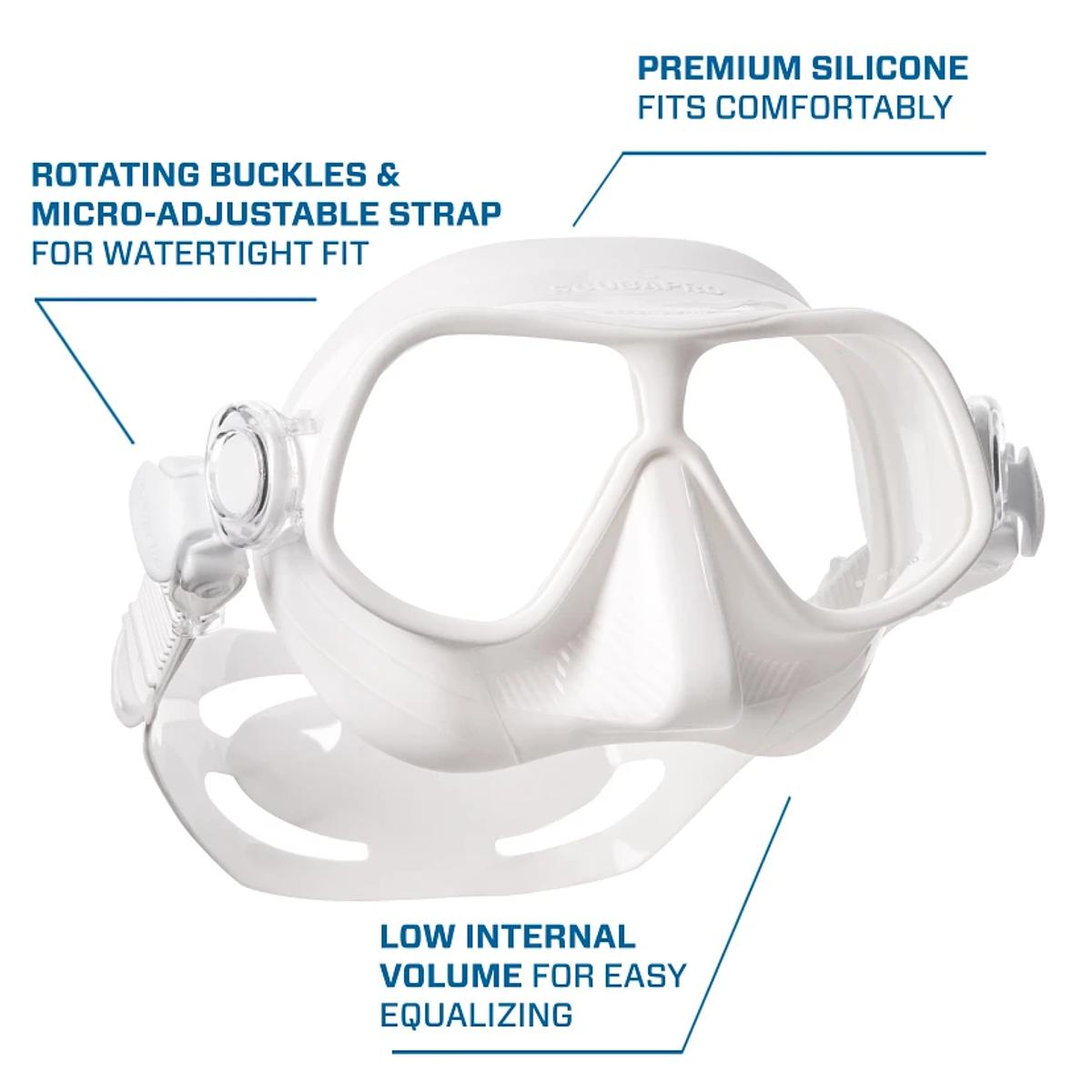 Scubapro Steel Comp Low Volume Diving / Freediving Mask — 圖片 11