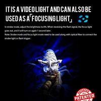 Weefine WF106 Smart Focus 5000V2 Lumen All-In-One Function Video Light 11