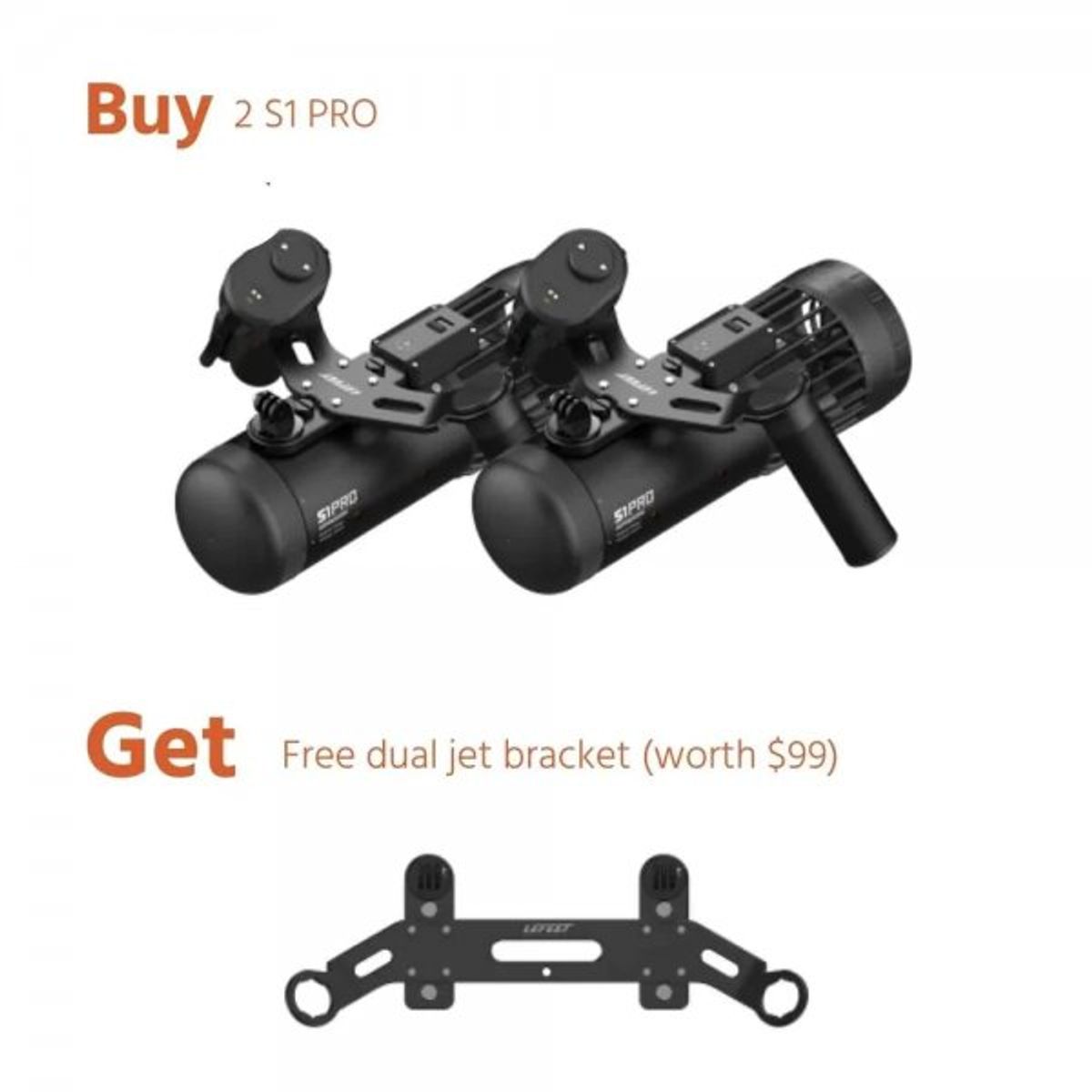 Lefeet S1 Pro Modular Underwater Scooter — 圖片 15