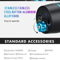 Weefine Solar Flare 13000 Pro COB LED Ra90 150 Degree Strobe Mode Photo Video Light 14