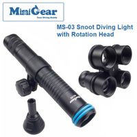 Minigear MS03-C Snoot Diving Light With Rotation Filter Head 1