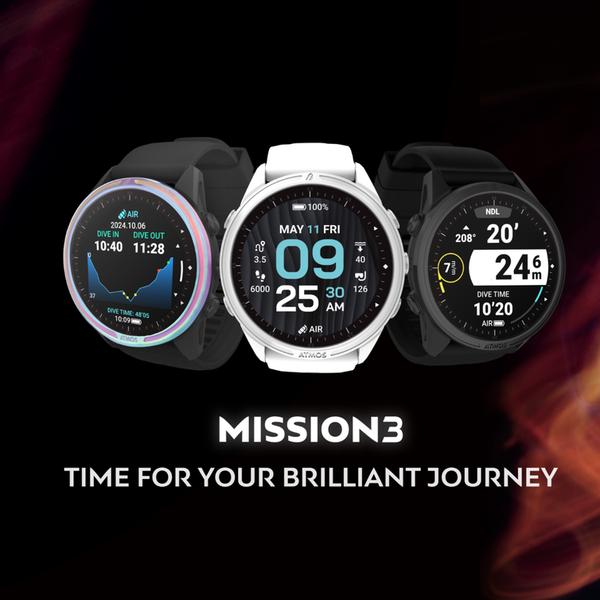 ATMOS Mission 3 潛水電腦錶