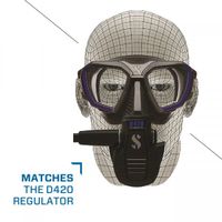 Scubapro D-Mask UV Lens and Comfort Strap 4