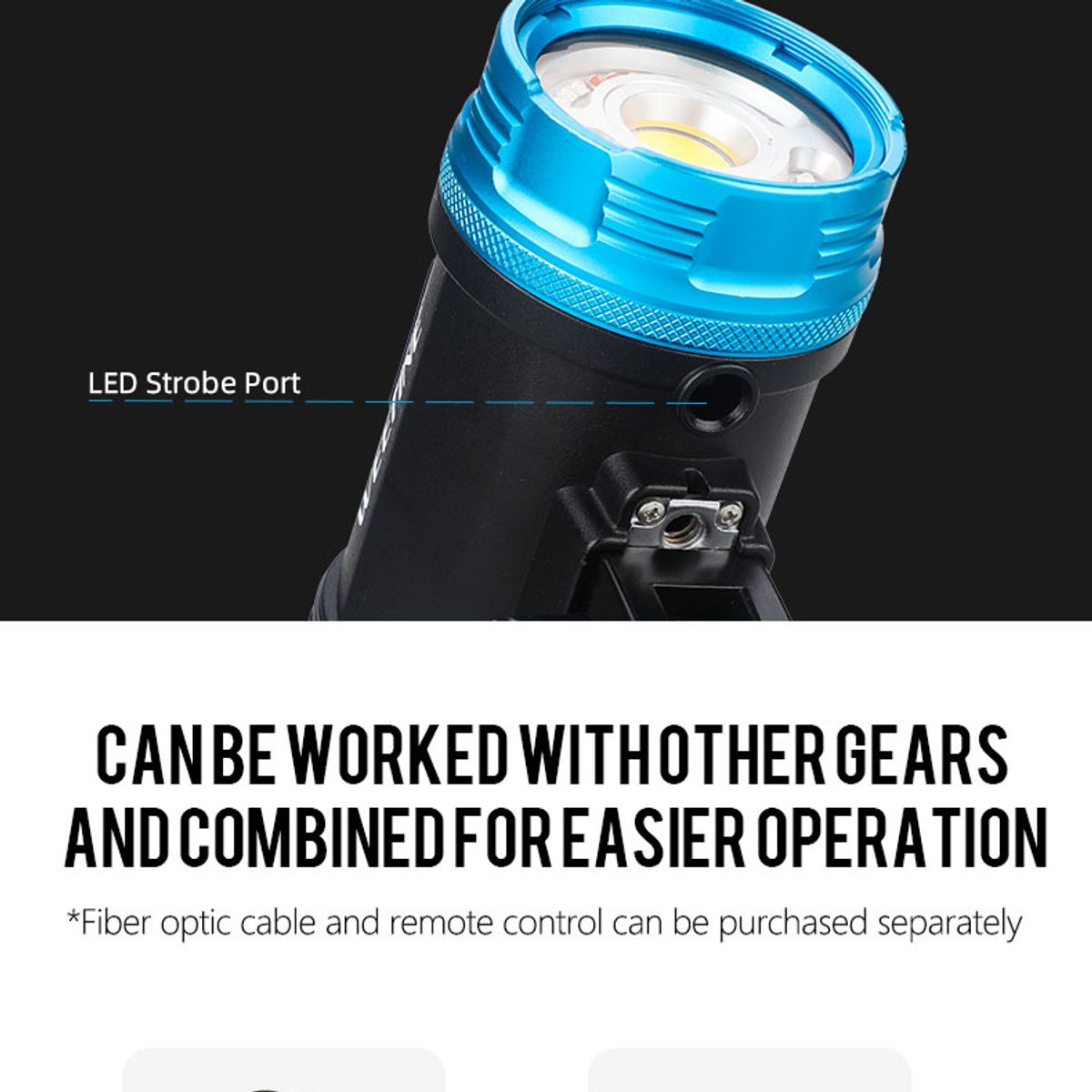 Weefine WF106 Smart Focus 5000V2 Lumen All-In-One Function Video Light — 圖片 12