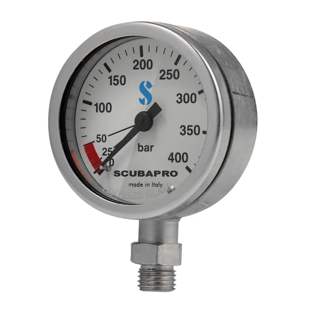 Scubapro Tech Pressure Gauge 52 / 63mm White / Black Dial — 圖片 4