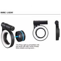 Weefine WF058 Ring Light 3000 Lumen Close-up Macro Photo Video Light 4
