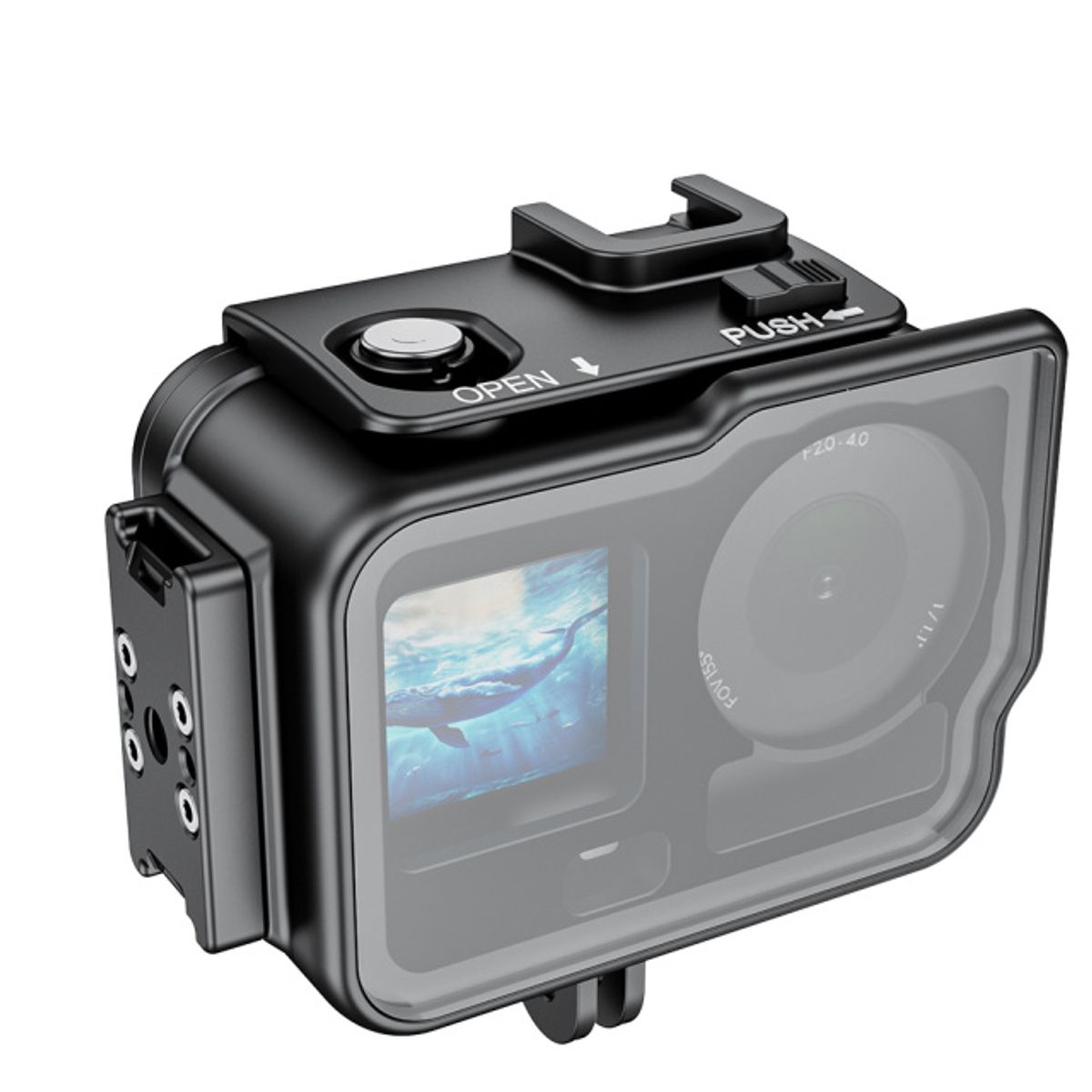 Sea Frogs Action Camera 60米防壓 Aluminium Alloy 海蛙鋁合金 Housing — 圖片 8