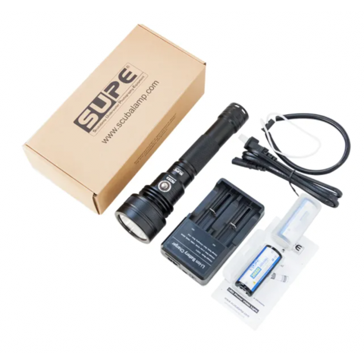Scubalamp RD93 LED Diving Torch 15 Degrees Beam Angle 3000 Lumens — 圖片 8