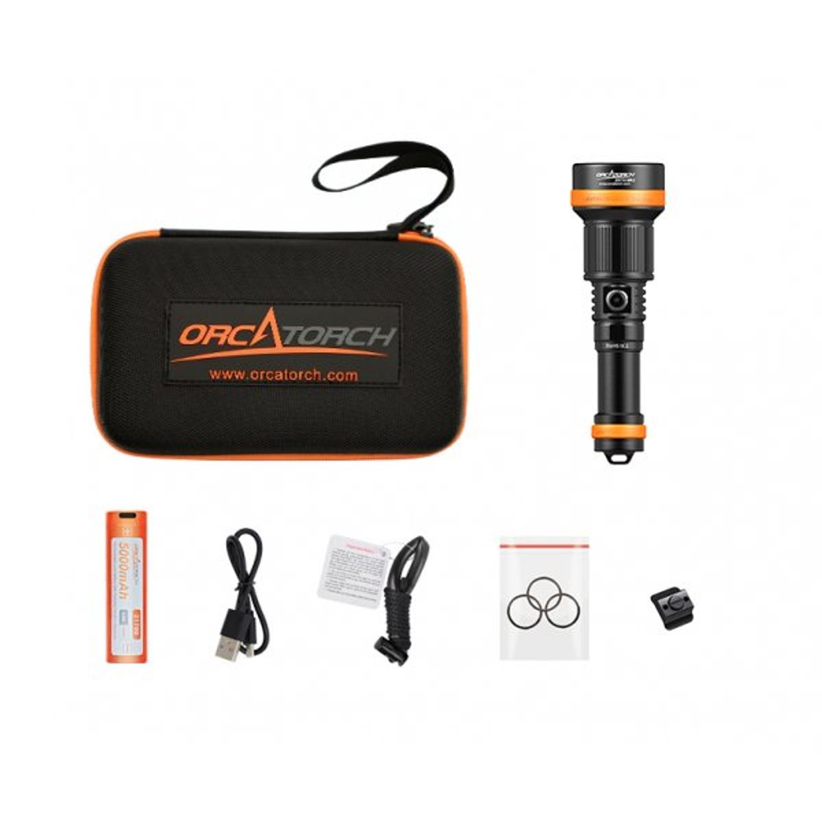 OrcaTorch ZD710 MK2 Zoom Light 4-72 Degree Beam Angle — 圖片 7