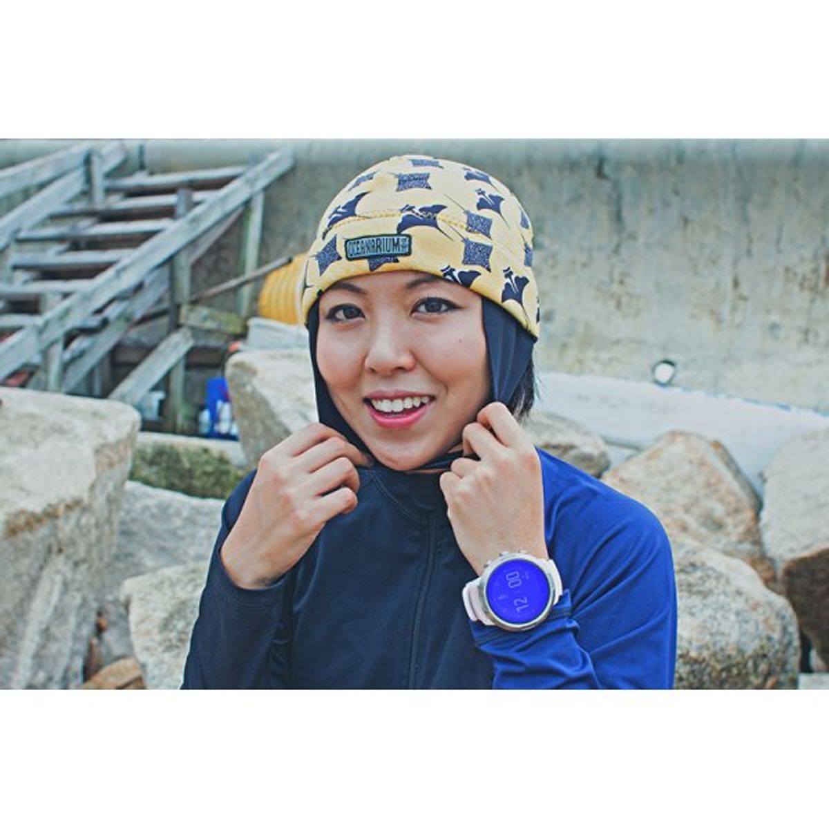 Oceanarium Ocean Series Neoprene Beanie with Chin Strap — 圖片 11