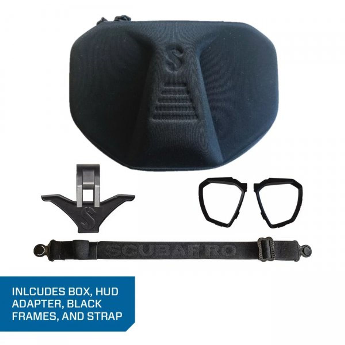 Scubapro D-Mask UV Lens and Comfort Strap — 圖片 6