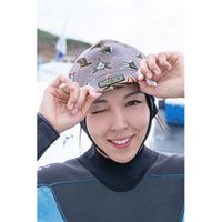 Oceanarium Ocean Series Neoprene Beanie with Chin Strap 24