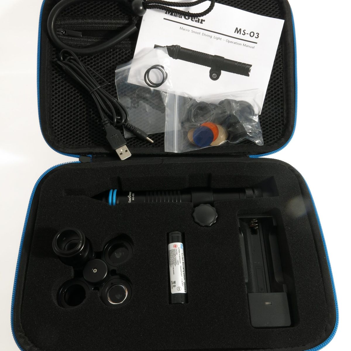 Minigear MS03-C Snoot Diving Light With Rotation Filter Head — 圖片 13